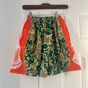 Chalk talk sports lacrosse athletic shorts youth small camouflage